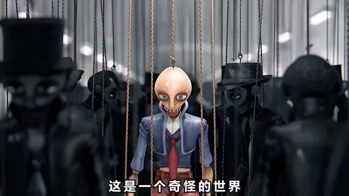A bizarre world where everyone is controlled by strings like puppets on a string!
