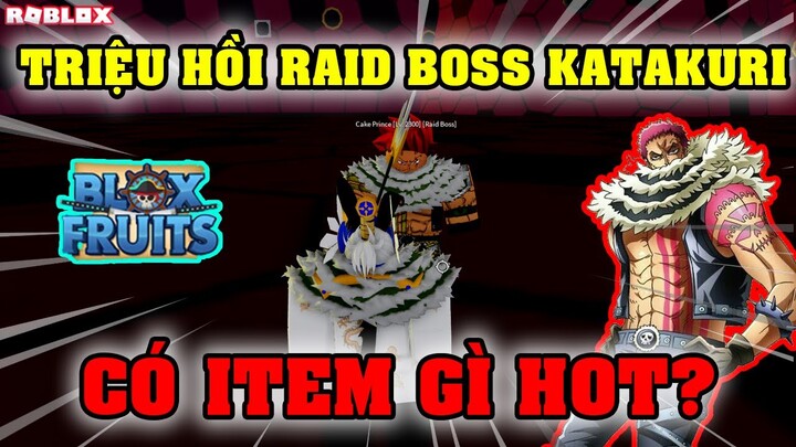 Cách Để Triệu Hồi Raid Boss Katakuri Nhận Item Siêu Khủng Trong Update 17 Part 2 Blox Fruits