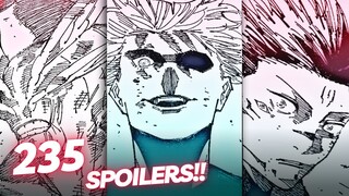 GRABE TO! GOJO NASA ZONE NA!🔥SUKUNA NAKARAMDAM NA NG TAKOT!😱| JUJUTSU KAISEN SPOILERS 235(TAGALOG)