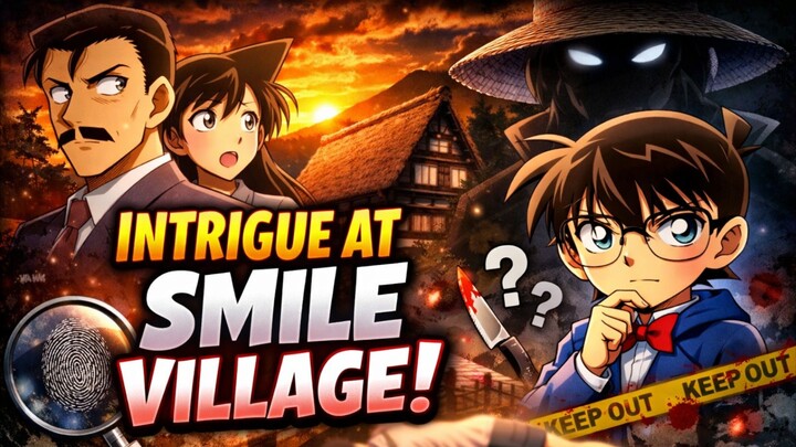 [Detective Conan Dub Indo] Kasus Paling Aneh di Desa Smile, Conan Hampir Terkecoh!