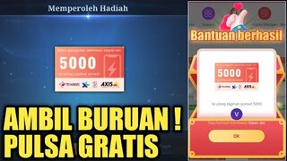 SEBELUM DI FIX ! BURUAN AMBIL PULSA GRATIS !! BISA AMBIL BERKALI KALI ? LANGSUNG GUA COBA !