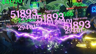 THE STORM IS AGGRAVATING! | BEIDOU NAHIDA AGGRAVATE | 12-3