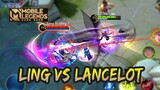 HYPER LING VS HYPER LANCELOT | LING GAMEPLAY #8 | MOBILE LEGENDS BANG BANG