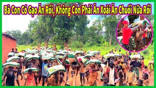 Gấp Rút Phát Gạo Cứu Đói Cả Một Bản Làng Nghèo || Hỗ Trợ Bản Nghèo Châu Phi