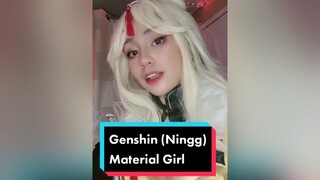 I am a material Girl genshinimpact ningguang genshin genshinimpactcosplay ningguangcosplay anime ga