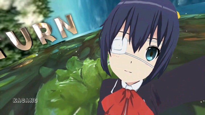 amv typography rikka