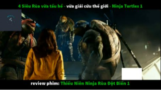 REVIEW PHIM : Thiếu niên nhẫn giả rùa (p2) #rvphimanhhung