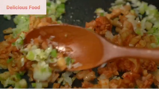 Món Hàn : Cơm phô mai kim chi 2 #congthucmonngon