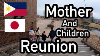 Filipino Single Father in Japan | Mother and Children reunion |