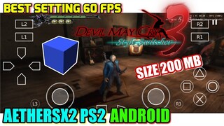 [200MB] GAME DEVIL MAY CRY 3 SPECIAL EDITION PS2 AETHERSX2 BEST SETTING 60 FPS