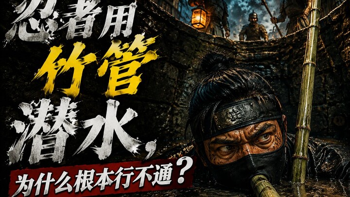 Why doesn’t the ninja’s bamboo snorkel work at all?