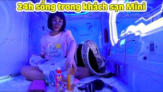 Thử Thách 24h Sống Trong Khách Sạn Con Nhộng