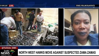 Hawks raid a mine shaft in the North West and arrest 20 suspected illegal miners