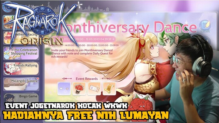 SPECIAL EVENT BARU LAGI ! MONTHIVERSARY DANCE & GACHA BARU ! RAGNAROK ORIGIN !