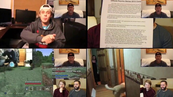 PSYCHO DAD RAIDS STREAM BTS! Uncle Larry's Reaction