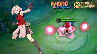 GUINEVERE SAKURA(Freestyle) - Naruto x Mobile Legends