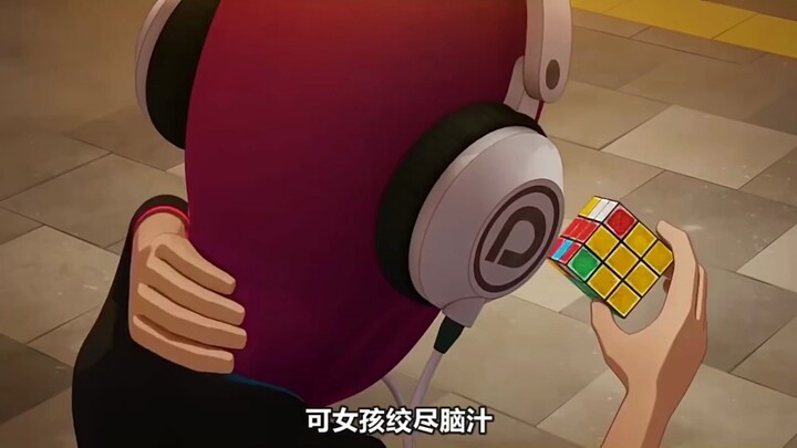 Sebuah kubus Rubik aneh ternyata bisa menghibur orang-orang di kereta bawah tanah!