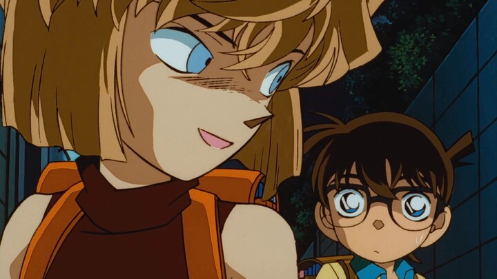 Conan's dubbing comparison in different countries: famous scenes of Haibara Ai's first appearance in