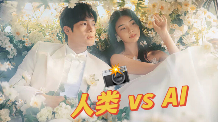 AI Meets Reality: Hop in a Flower-Adorned Car for a One-of-a-Kind Wedding Photoshoot!