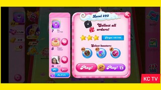 CANDY CRUSH SAGA LEVEL 293 (NEW VERSION)
