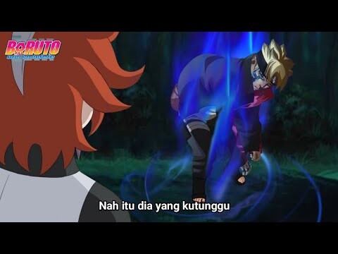 Mengamuk untuk yang ketiga kalinya! Momoshiki dengan kekuatannya membantu boruto melawan code