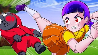 【Poppy Playtime】鱿鱼游戏_粉红士兵和鱿鱼娃娃的恶作剧