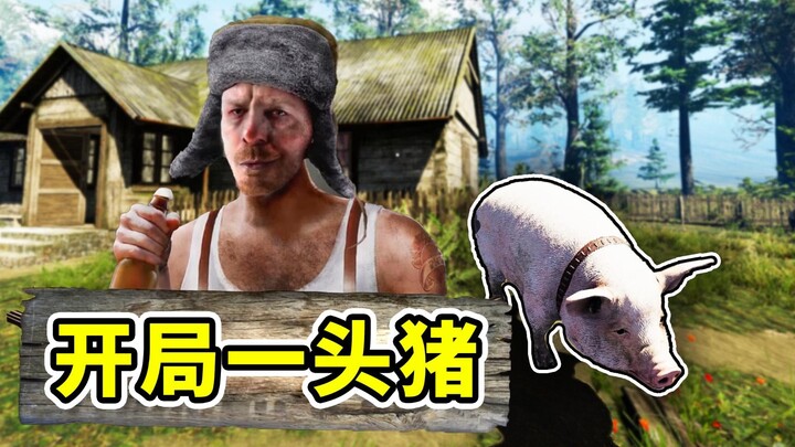 محاكي المزارع: تبدأ بمزرعة مع خنزير واحد وتُعتمد على الزراعة لتوفير كل المعدات!