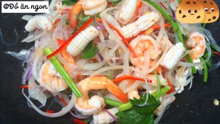 Làm món gỏi miến hải sản 🥰