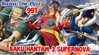 SPOILER ONE PIECE 991 - ZORO VS DRAKE VS APOO | JACK KALAH MELAWAN SULONG | KINEMON VS KAIDO |