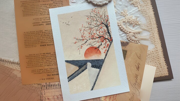 Pohon mati bertemu musim semi