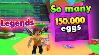 I Hatched 150.000 Eggs & Got these Pets in Roblox Bubble Gum Simulator