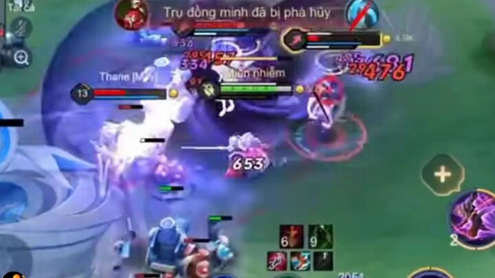 bị phá hơi cay #gamechanle