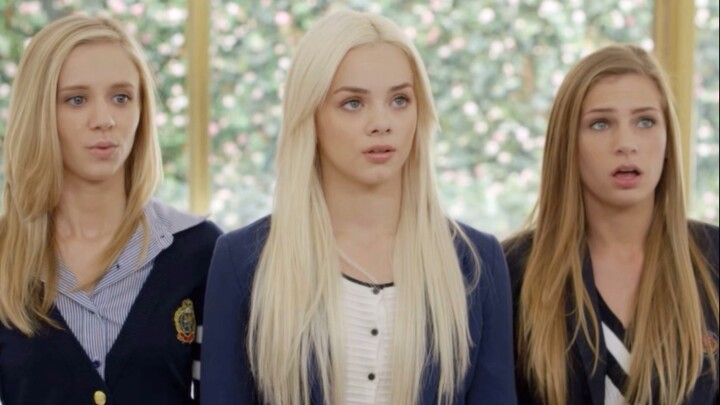 เอลซา จีน ซิดนีย์ โคล เรเชล เจมส์ สามเทพธิดายุโรปและอเมริกาแสดงร่วมกัน