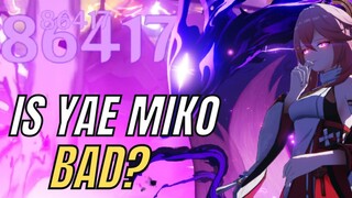 Is Yae Miko Really That BAD? Is the Fox Waifu Worth Pulling? | Genshin Impact – C0 Yae Miko Review