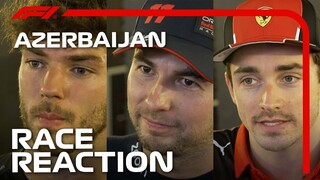 Drivers Reactions After The Race | 2023 Azerbaijan Grand Prx