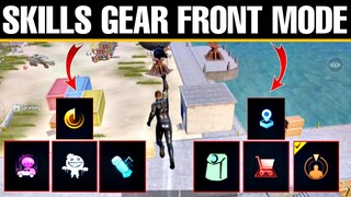 How To Use Skills in Gear Front Mode - PUBG Mobile