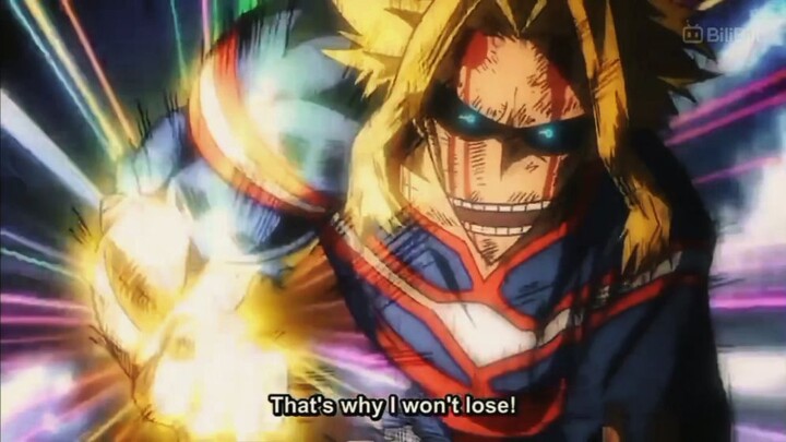All might vs one for all