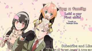 Spy x family loid x yor first child #spyxfamily #loidxyor #anyaforger