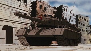 Mecha animation of the last century, modern tanks battle humanoid weapons
