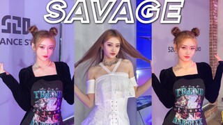 Savage 宁艺卓位翻跳直拍｜服装超还原狠狠DIY了一把 大家看还行吗