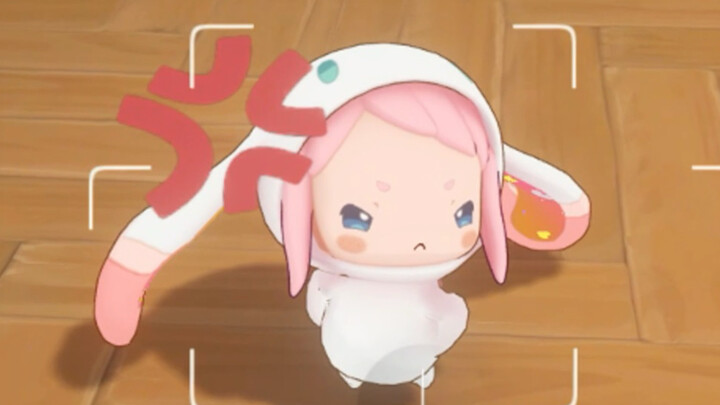It’s a little hooded baby who gets easily upset!