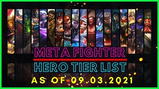 META FIGHTER MOBILE LEGENDS SEPTEMBER 2021 | FIGHTER TIER LIST MOBILE LEGENDS