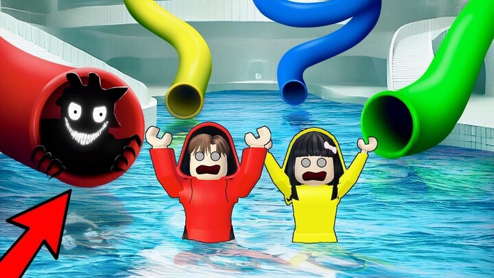 Yuta, Mio Dan Baby Celine Masuk Ke Backroom  ROBLOX