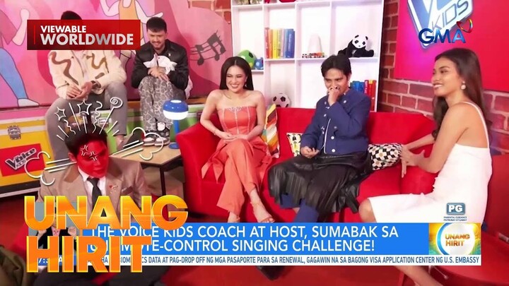 Emote-control kasama ang “The Voice” | Unang HIrit