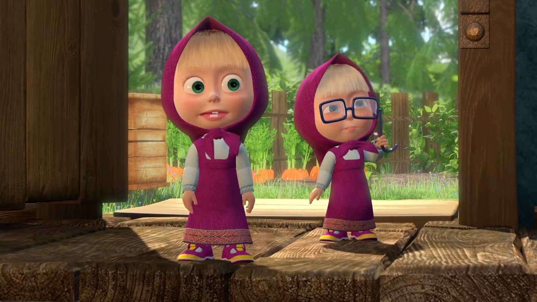 Masha and the Bear Kidding Around Episode 35 - Bilibili Masha and the Bear Kidding Around Episode 35 - Bilibili