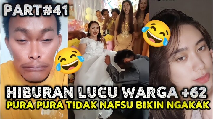 HIBURAN LUCU WARGA +62 || MEME VIRAL || PURA PURA TIDAK NAFSU BIKIN NGAKAK