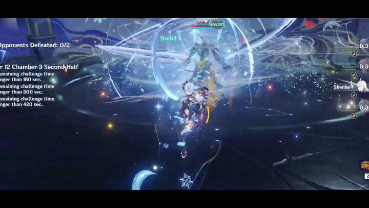 Lướt, chém #lahoangenshin