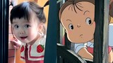 Cô ấy dường như bước ra từ phim hoạt hình Hayao Miyazaki!