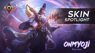 Aleister Onmyoji Skin Spotlight - Garena AOV (Arena of Valor)