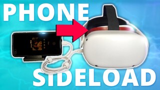 How To Sideload WITHOUT A PC On Oculus Quest 2 (Using Your Phone)